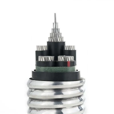 Iarratas Tionscail YJLHS XLPE Cábla Cumhachta Alúmanam Inslithe 0.6-1KV Tógáil Armúrtha Aonair