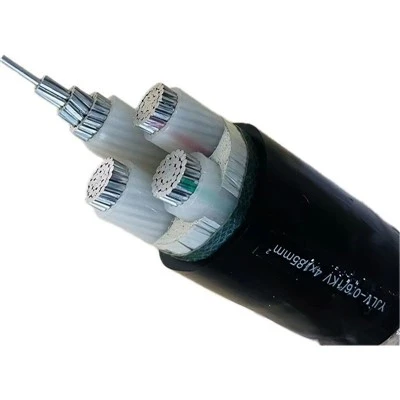 Monarcha YJLV 0.6/1KV Cábla Retardant Lasair Díreach Croílár Alúmanam XLPE Inslithe PVC Sheath Copper Seoltóir Cábla XLPE
