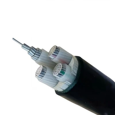 YJLV 0.6/1KV Mianadóireacht Tionscail Allamuigh Alúmanam XLPE Cábla Armúrtha UV Frithsheasmhach in aghaidh