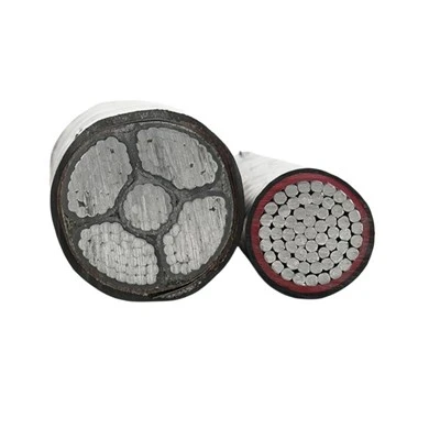 YJLV Voltas Íseal XLPE Inslithe PVC Sheath Cábla Alúmanam Monaróir 25mm 4 Croí-Armored Cábla Alúmanam