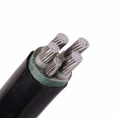 Stáisiún Cumhachta YJLV Cábla MC Snáithe Croí Alúmanam Singil PVC XLPE Bundle Lastuas Inslithe Tógáil Thionsclaíoch