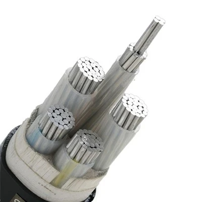 YJLV XLPE Inslithe SWA PVC Sheath Cábla Talún Alúmanam Tionsclaíoch 0.6/1KV