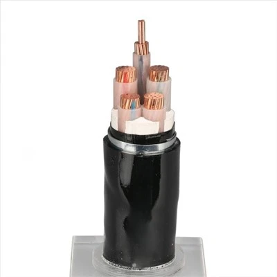 YJV Cu/XLPE/PVC/SWA/PVC Seoltóir Cábla Cumhachta Neamharmúrtha Inslithe 3 Croí-0.6/1kv Copar