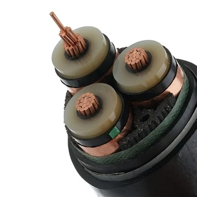 ZR-YJV Ilchroí-mhoilliú lasair 26/35KV Cábla Armúrtha 240mm Cábla XLPE Ardvoltais